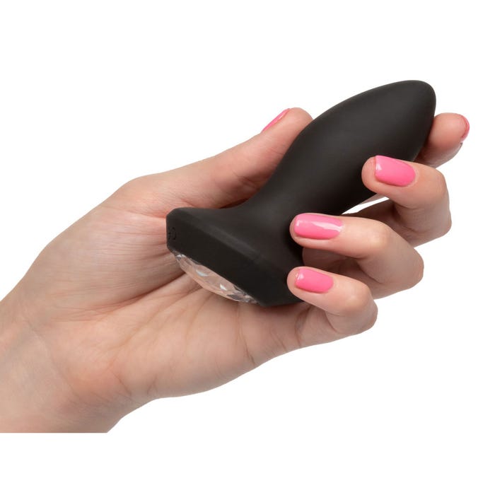Plug Anal Vibrant Power Gem Petite Crystal Probe