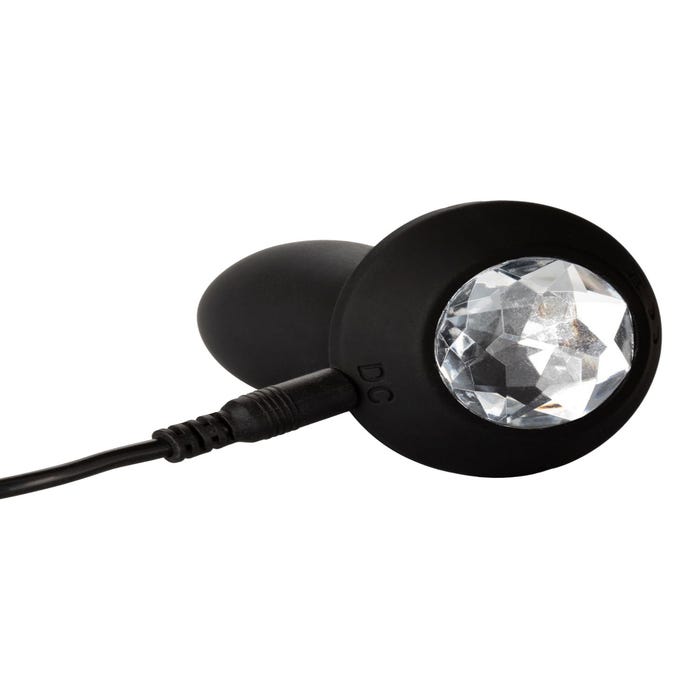 Plug Anal Vibrant Power Gem Petite Crystal Probe