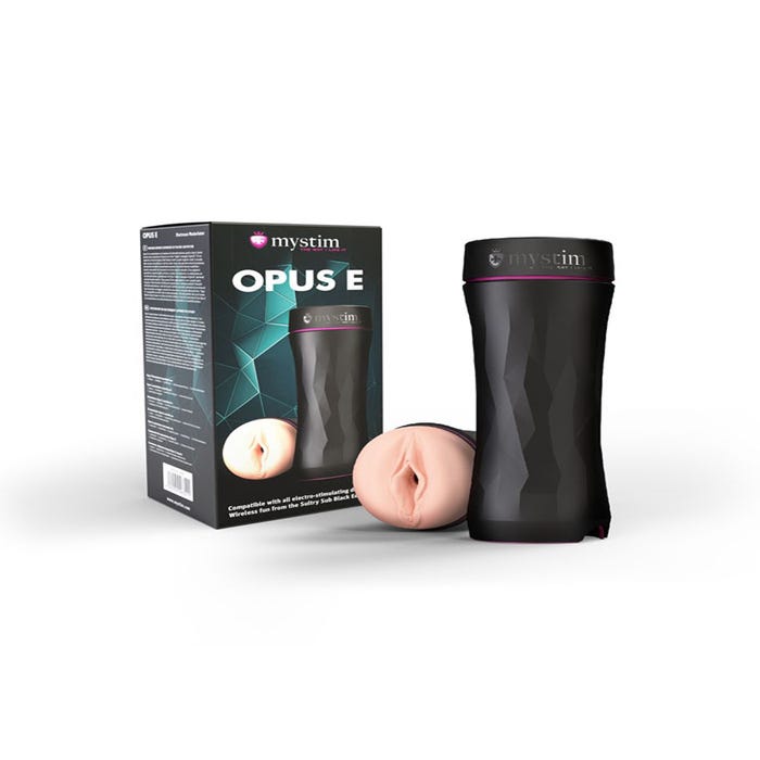 Masturbateur Réaliste E-Stim OPUS E Vagin