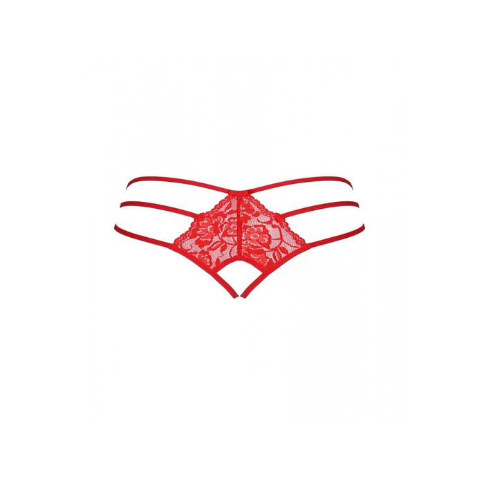 Culotte Ouverte Otilla Rouge