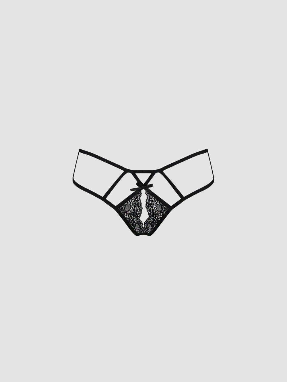 Culotte Ouverte Trini Noir