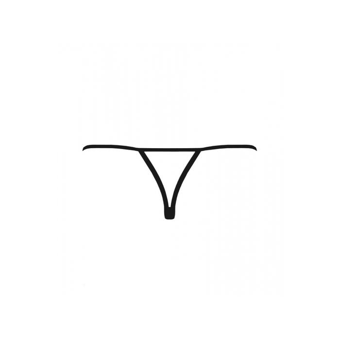 String Ouvert Violante Noir