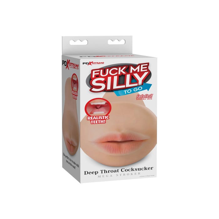 Masturbateur bouche Deep Throat Cocksucker Fuck Me Silly To Go