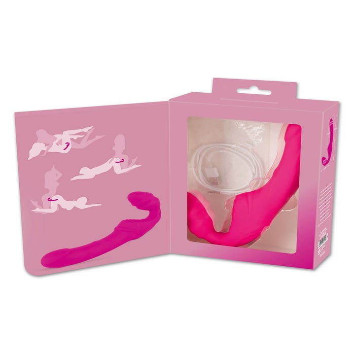 Gode Ceinture Vibrant Strapless Strap-On Double Teaser