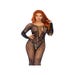 Combinaison Ouverte 89190 Dentelle Florale