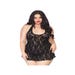 Nuisette 8718Q Dentelle Liens de Roses GT