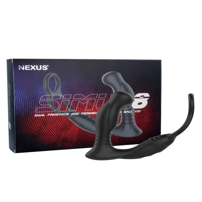 Stimulateur Prostatique Vibrant & Double Cockring SIMUL8