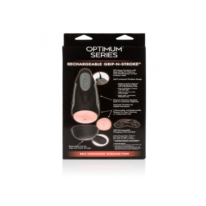 Masturbateur Vibrant Optimum Power Grip-N-Stroke