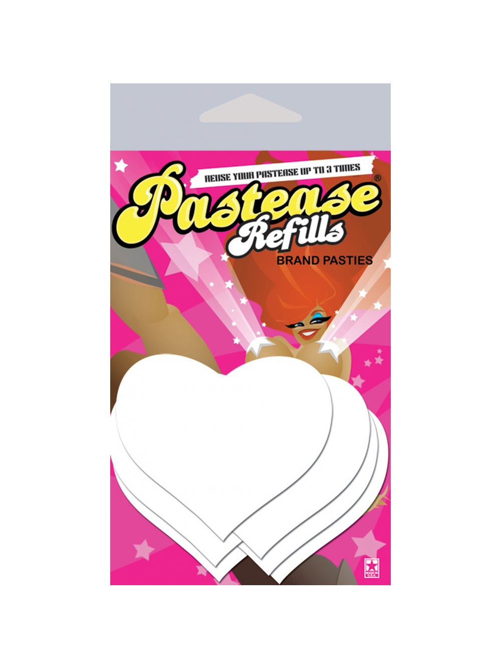 Adhésifs de Rechange Pastease Refills Coeur