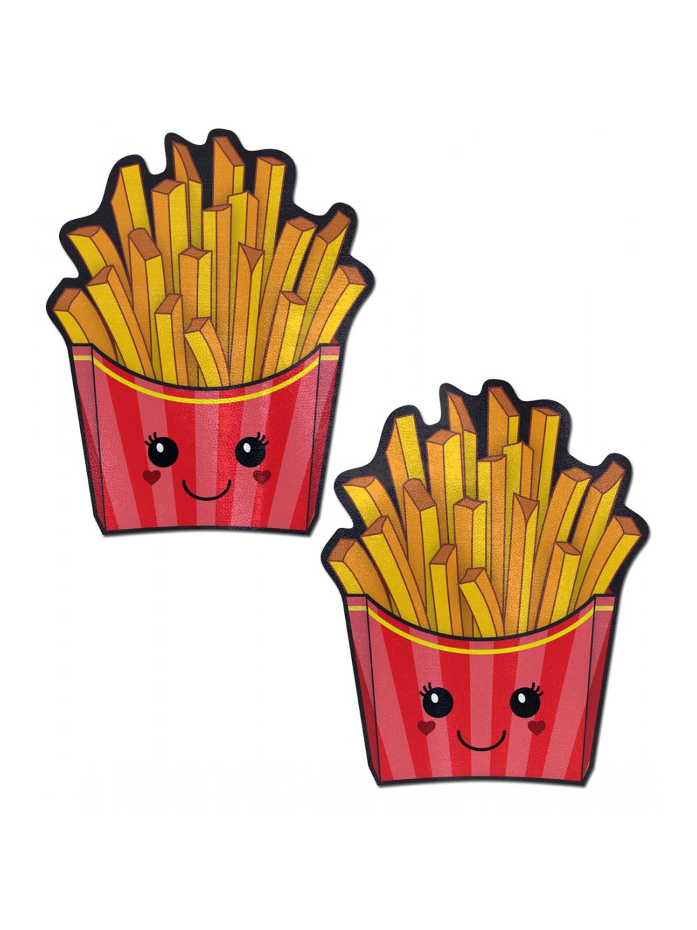 Caches-Tétons Kawaii Frites