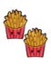 Caches-Tétons Kawaii Frites