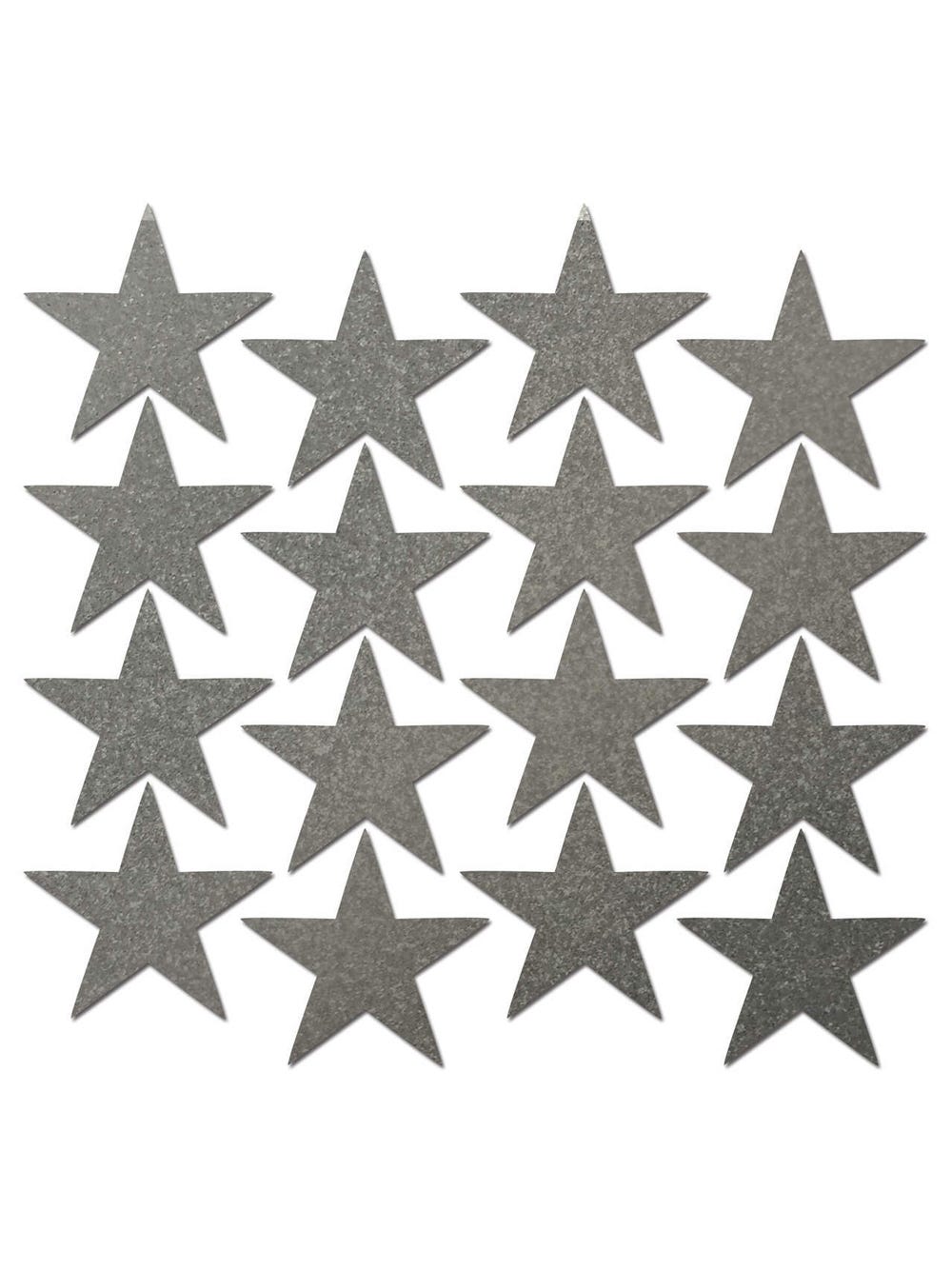 Autocollants Réfléchissants Body Minis Étoile Grise Métallisée main product photo