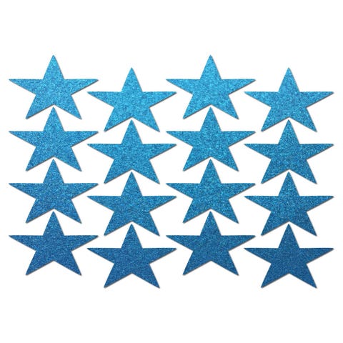 Autocollants Réfléchissants Body Minis Étoile Bleu
