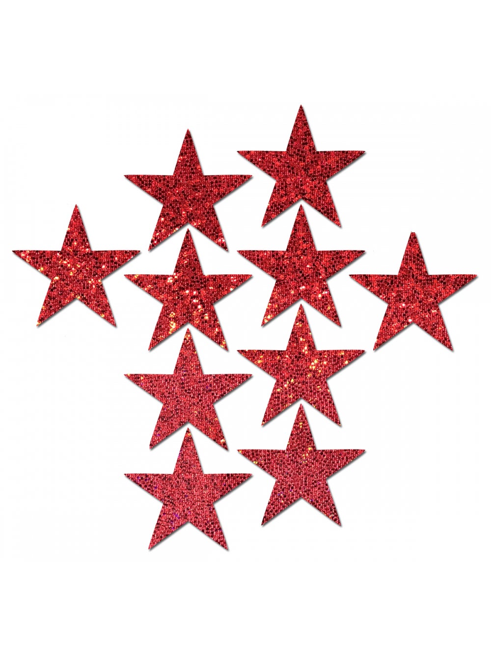 Autocollants Réfléchissants Body Minis Étoile Rouge