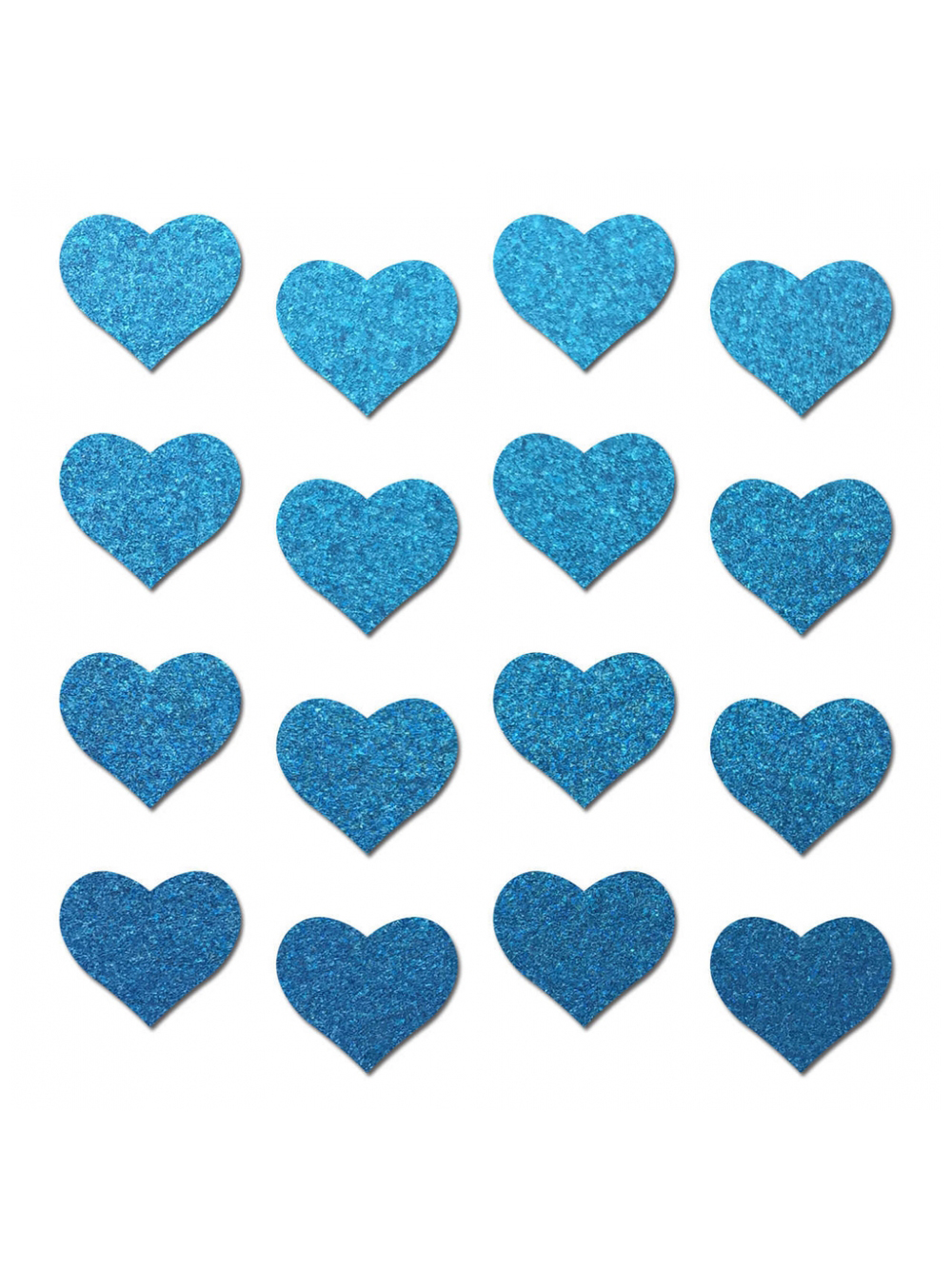 Autocollants Réfléchissants Body Minis Coeur Bleu main product photo