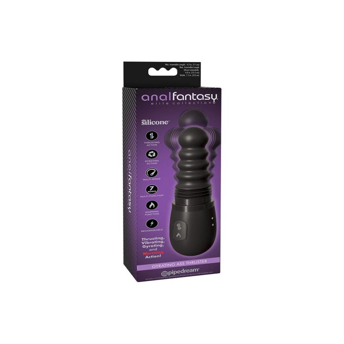 Plug Anal Multifonctions Gyrating Ass Thruster Anal Fantasy Elite