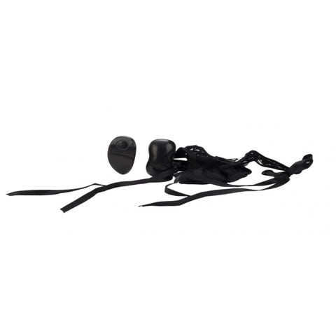 String Vibrant Télécommandé Little Black Thong