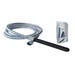 Flexible de Douche Anal AQUAstick Noir Anodisé