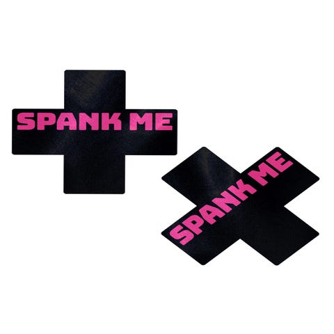 Caches-Seins Croix Spank Me