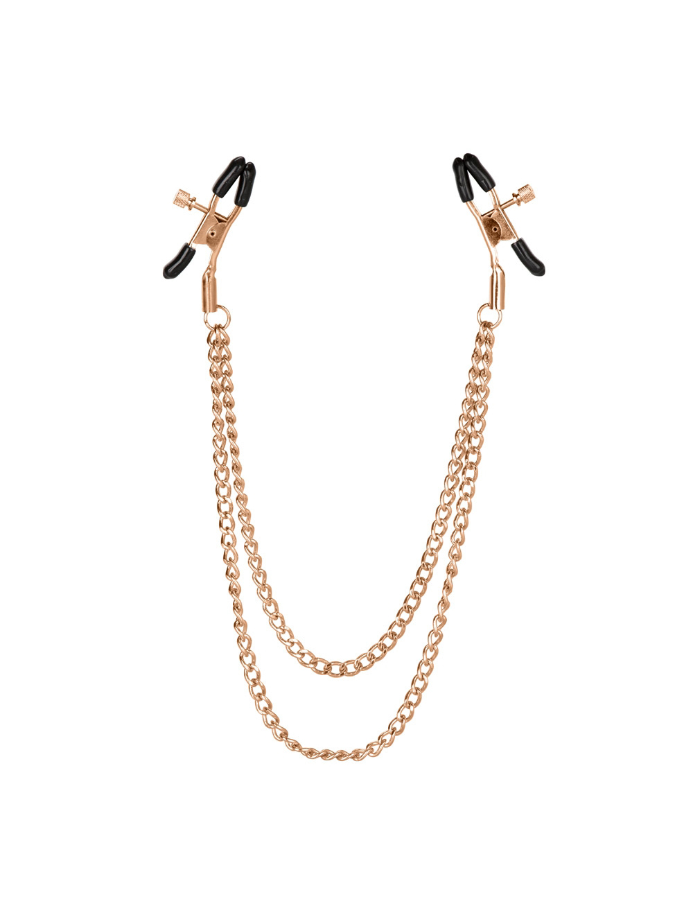 Pinces à Tétons avec Chaîne en Métal Entice