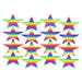 Autocollants Body Minis Étoile Arc-En-Ciel