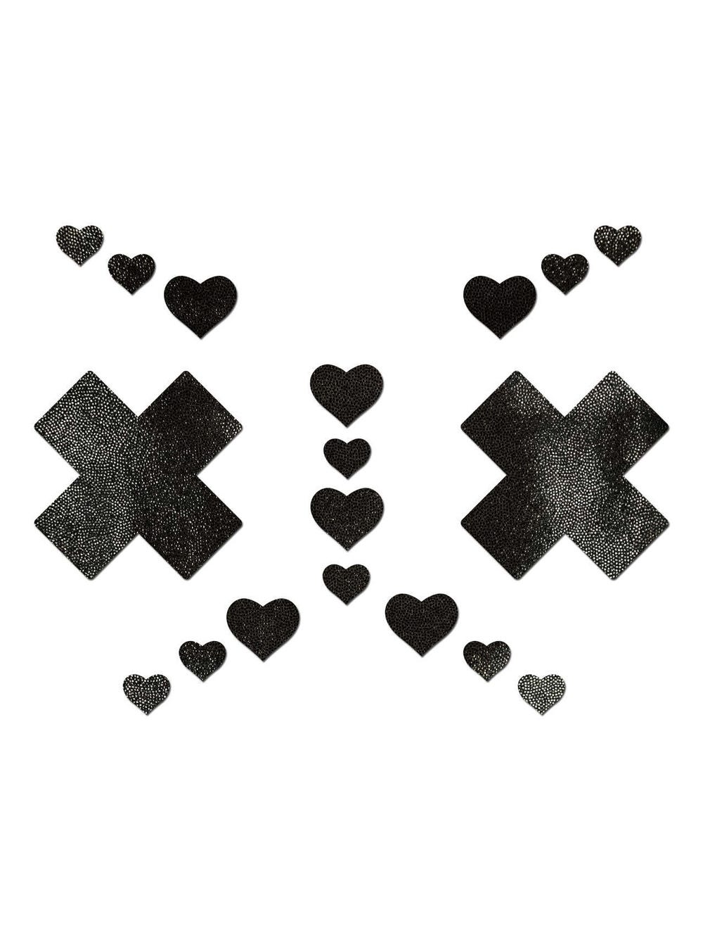 Kit Body Art Croix et Coeur Noirs main product photo