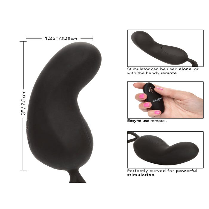 Oeuf Vibrant Silicone Télécommandé Curve
