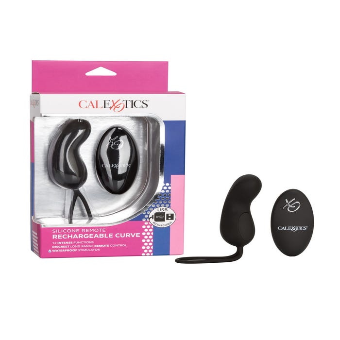 Oeuf Vibrant Silicone Télécommandé Curve