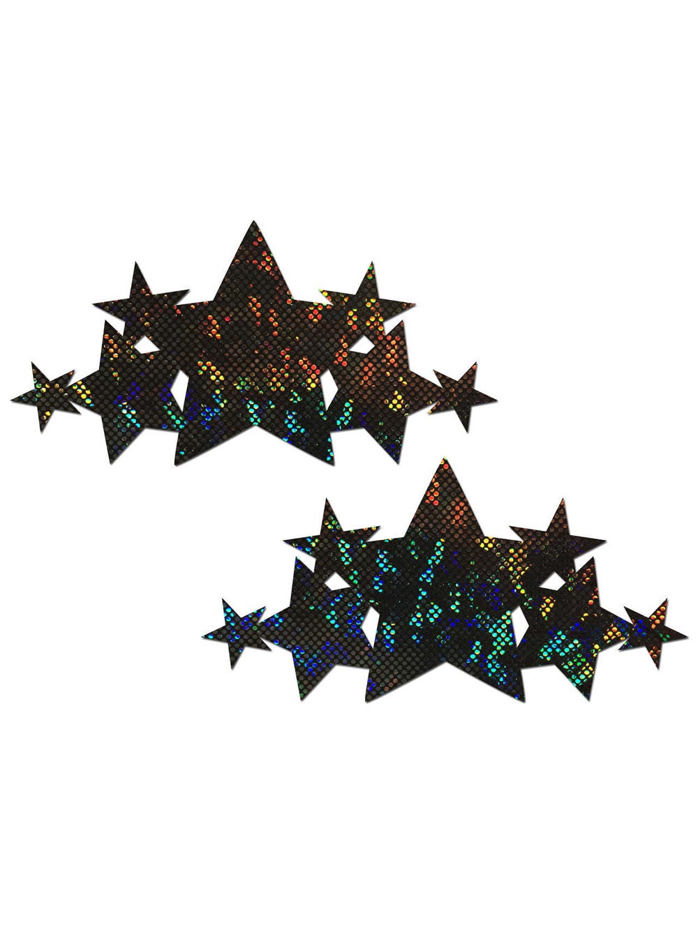 Autocollants Demi Set Glitter Étoile Noire main product photo