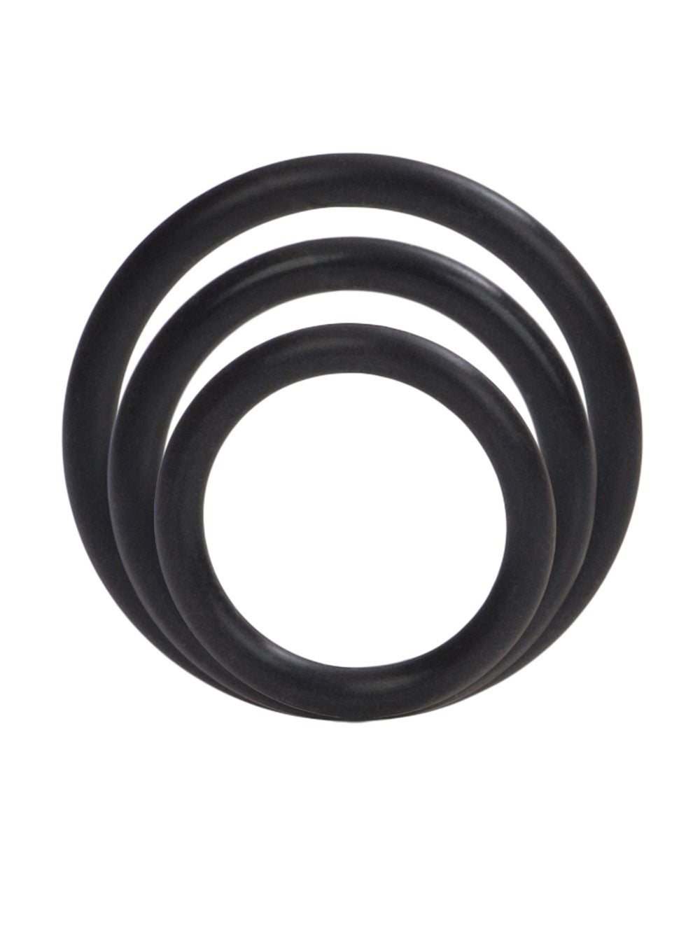 Kit de 3 Cockrings Silicone Support Rings