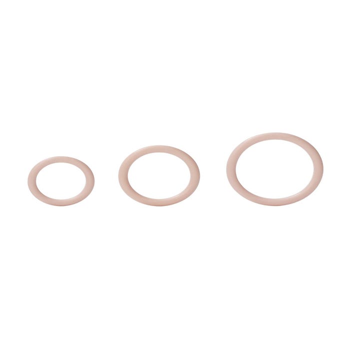 Kit de 3 Cockrings Silicone Support Rings