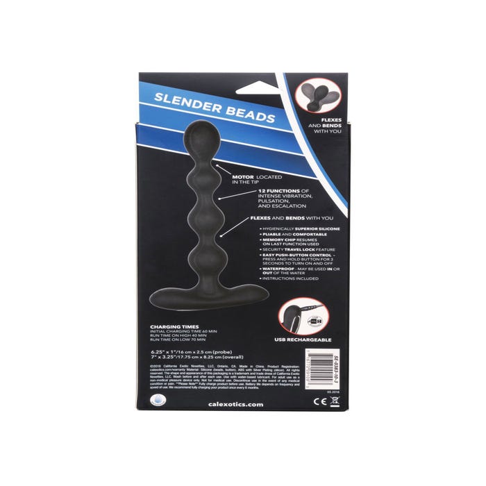 Chapelet Anal Vibrant Eclipse Slender Beads