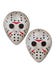 Caches-Tétons Masque Halloween