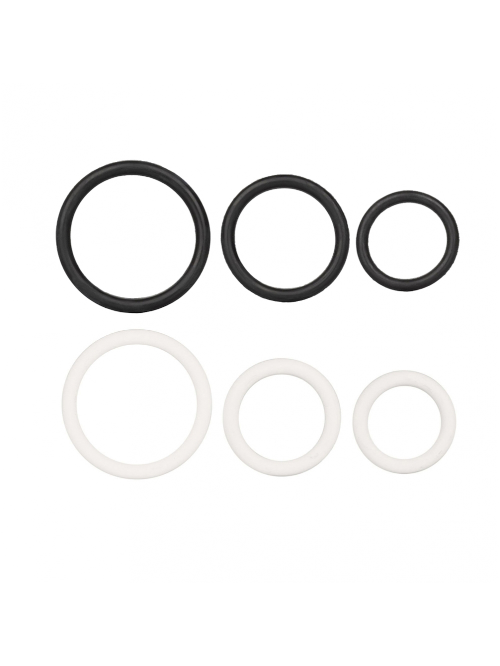 Kit de 3 Cockrings Rubber Ring