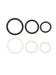 Kit de 3 Cockrings Rubber Ring