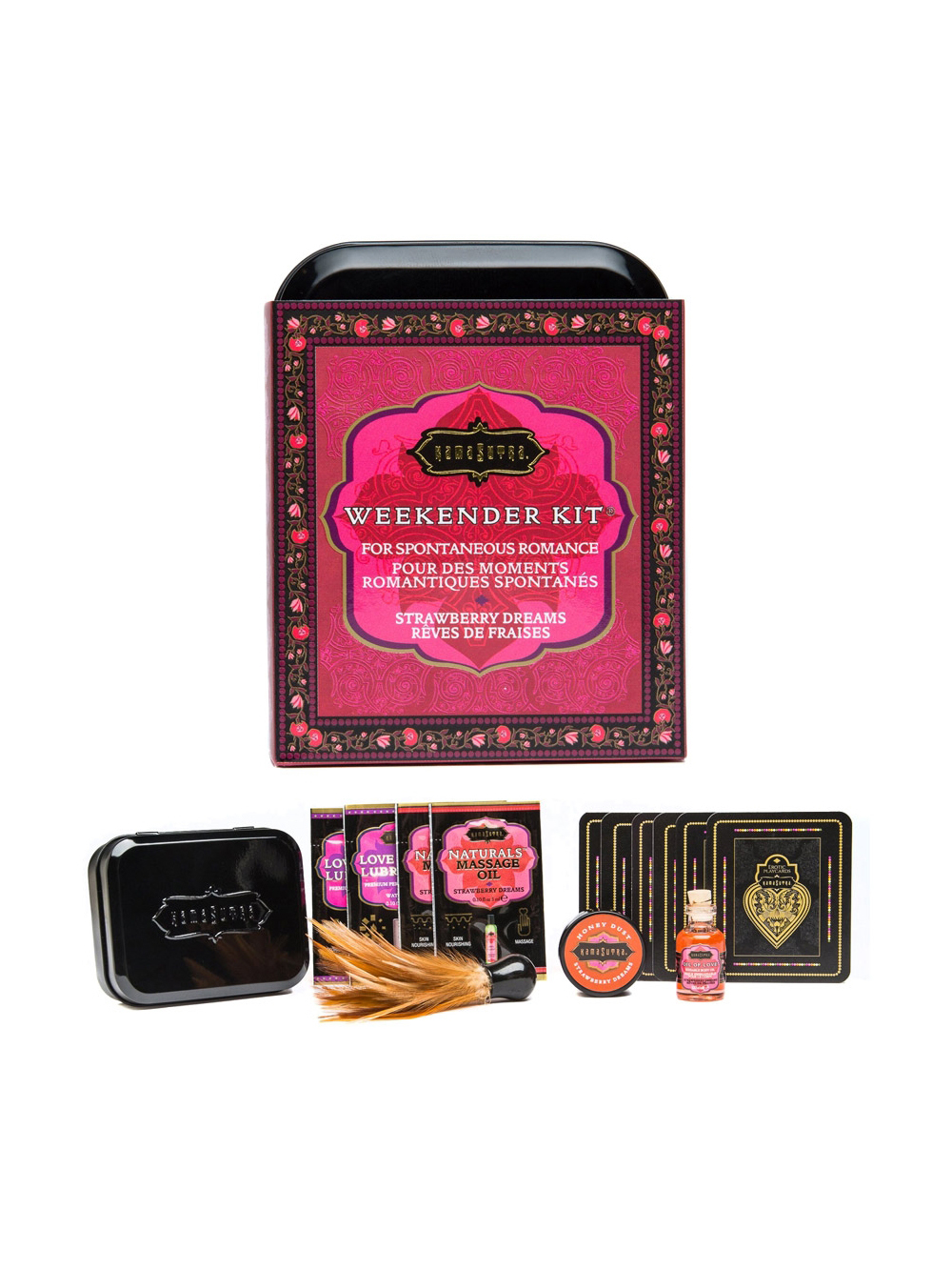 Kit de voyage romantique The Weekender rêves de fraises main product photo