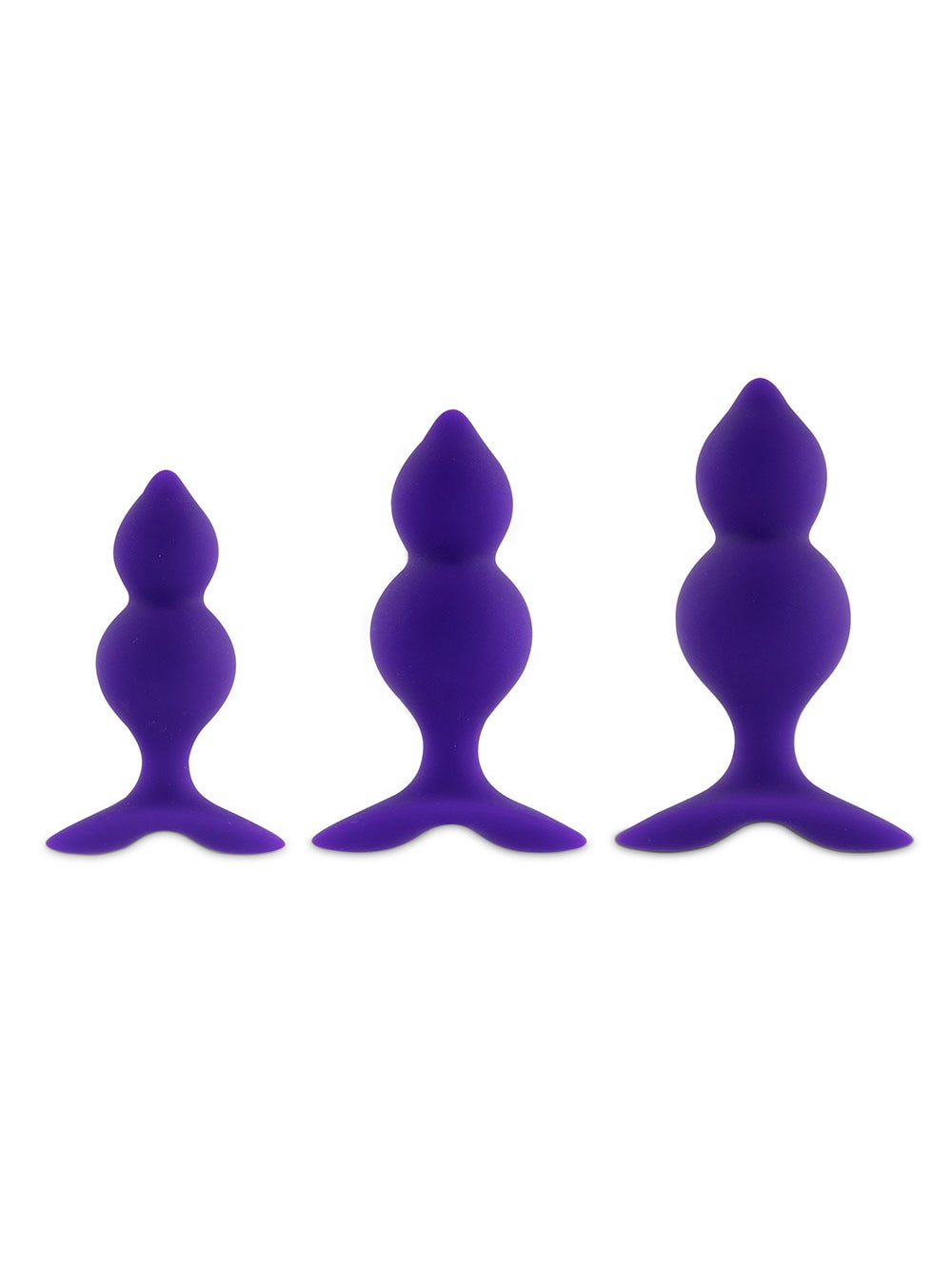 Kit de 3 Plugs Anal Bibi Twins 3