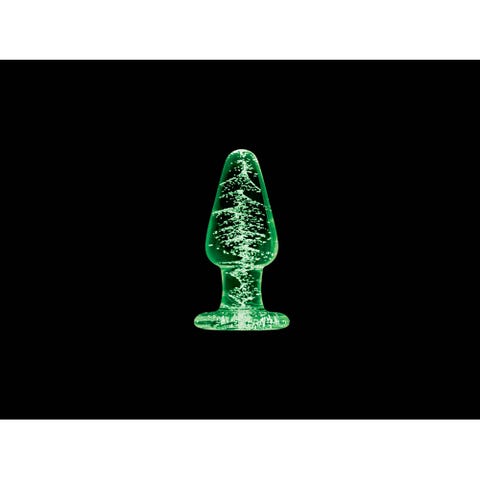 Plug Anal en Verre Phosphorescent Firefly Glass Medium