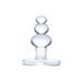 Plug Anal en Verre Beaded 10,2 cm