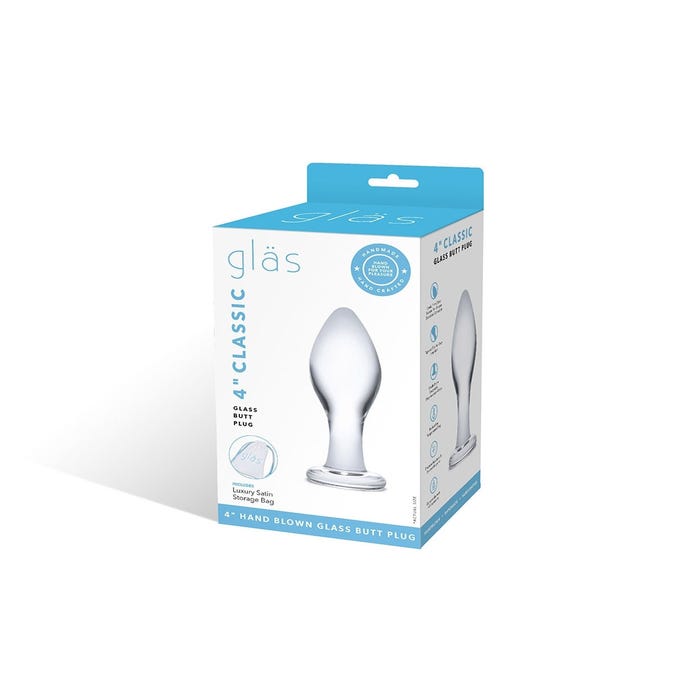 Plug Anal en Verre Classic 10,2 cm