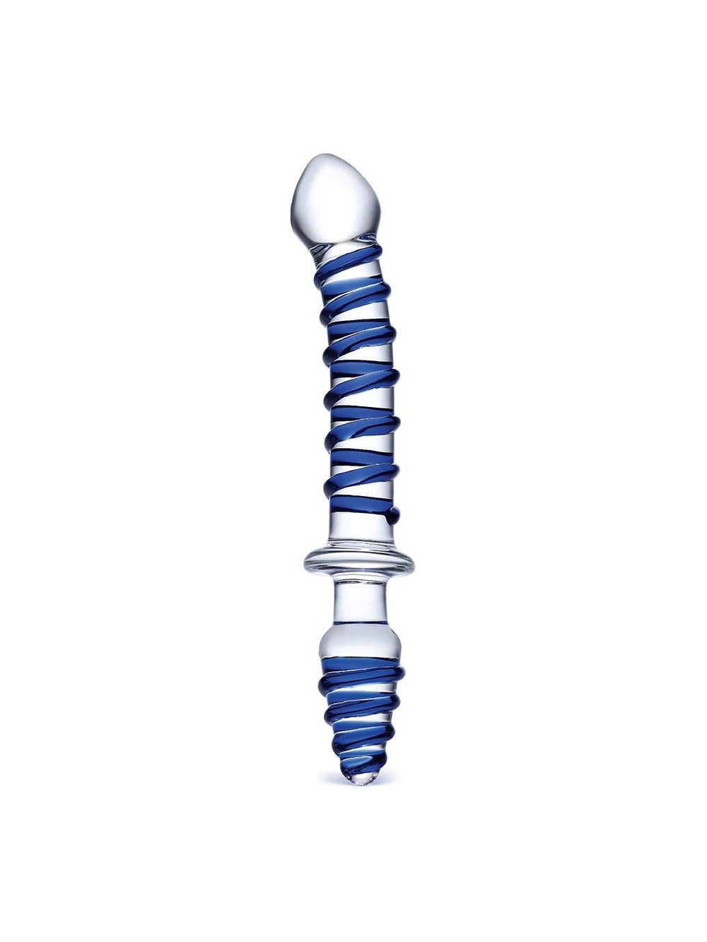 Dildo & Plug Anal en Verre Mr. Swirly 2
