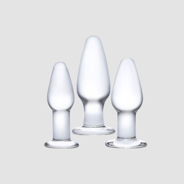 Kit de 3 Plugs Anal en Verre Anal Training Set