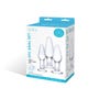 Kit de 3 Plugs Anal en Verre Anal Training Set