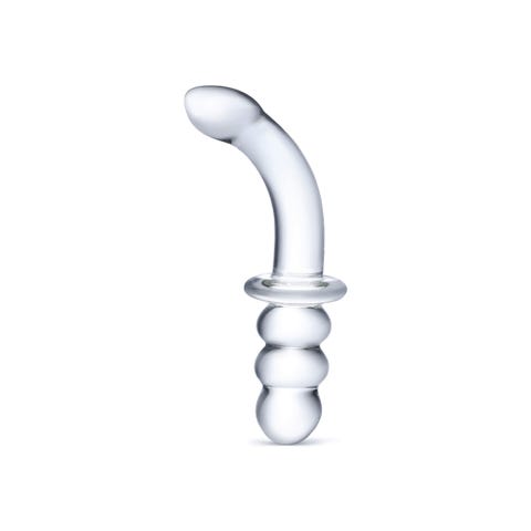 Dildo en Verre Point G Ribbed