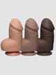 Gode avec Testicules Fat D 15,2 cm Dual Density The D