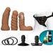 Coffret Gode Ceinture Vac-U-Lock Dual Density Starter Set Caramel