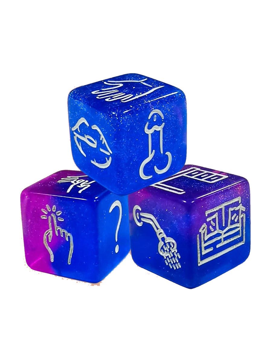 Jeu de dés coquin Let's Dice main product photo