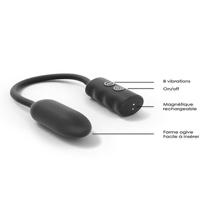 Stimulateur Vaginal & Anal Télécommandé Deep Explorer