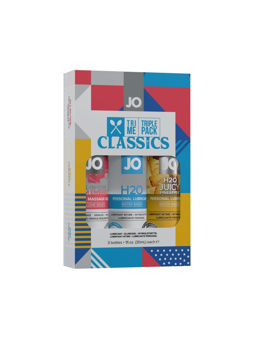 Pack de 3 Lubrifiants Silicone & Eau Classics TRI ME main product photo