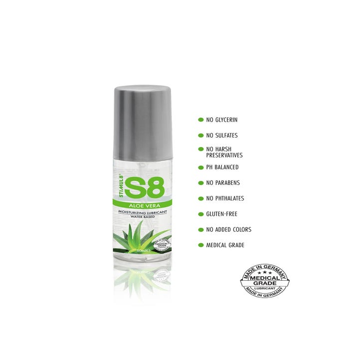 Lubrifiant Eau S8 Aloe Vera 50 ml